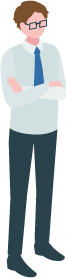 男性のイラスト